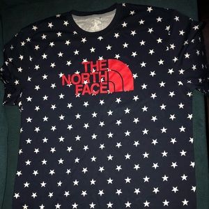 The North Face t-shirt.